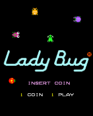 Lady Bug Title Screen